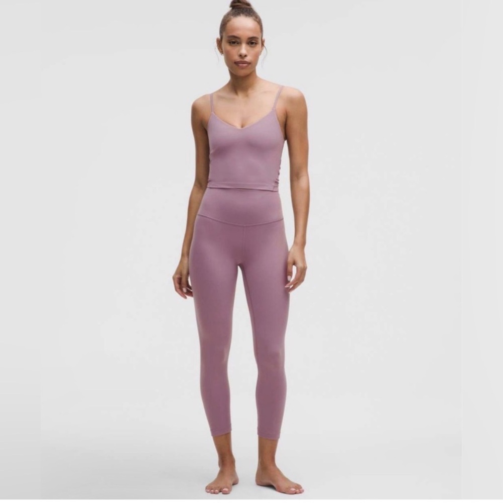 NWT 💕 lululemon Align HR Crop 23”  Lavender Luxe Crop Leggings - Picture 3 of 7